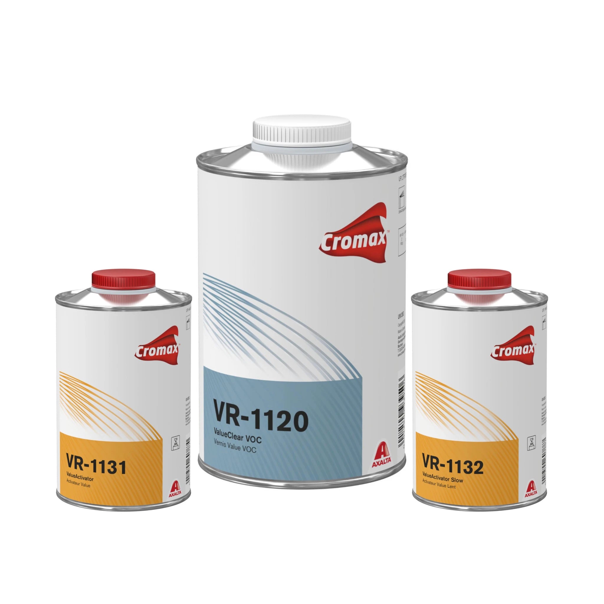 Kit Barniz Cromax VR-1120 ValueClear + 2 Catalizadores